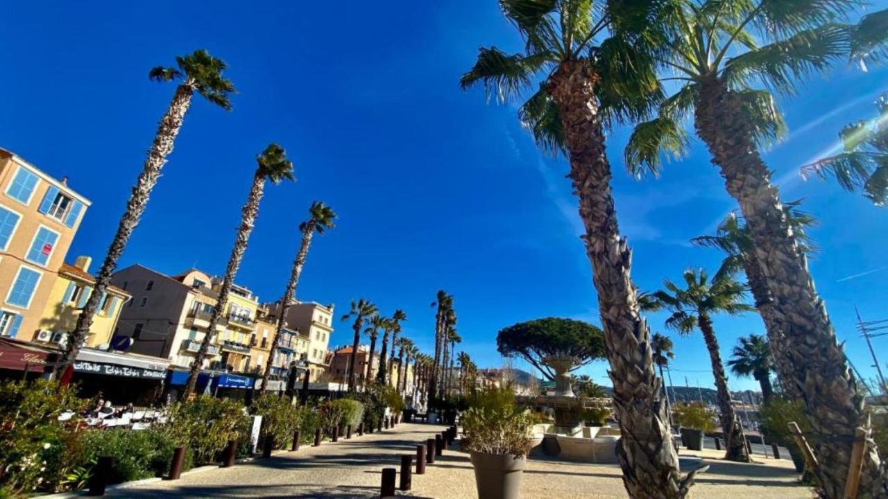 Magnifique Appartement Vue Mer - Grande Terrasse Et Piscine Bandol Esterno foto