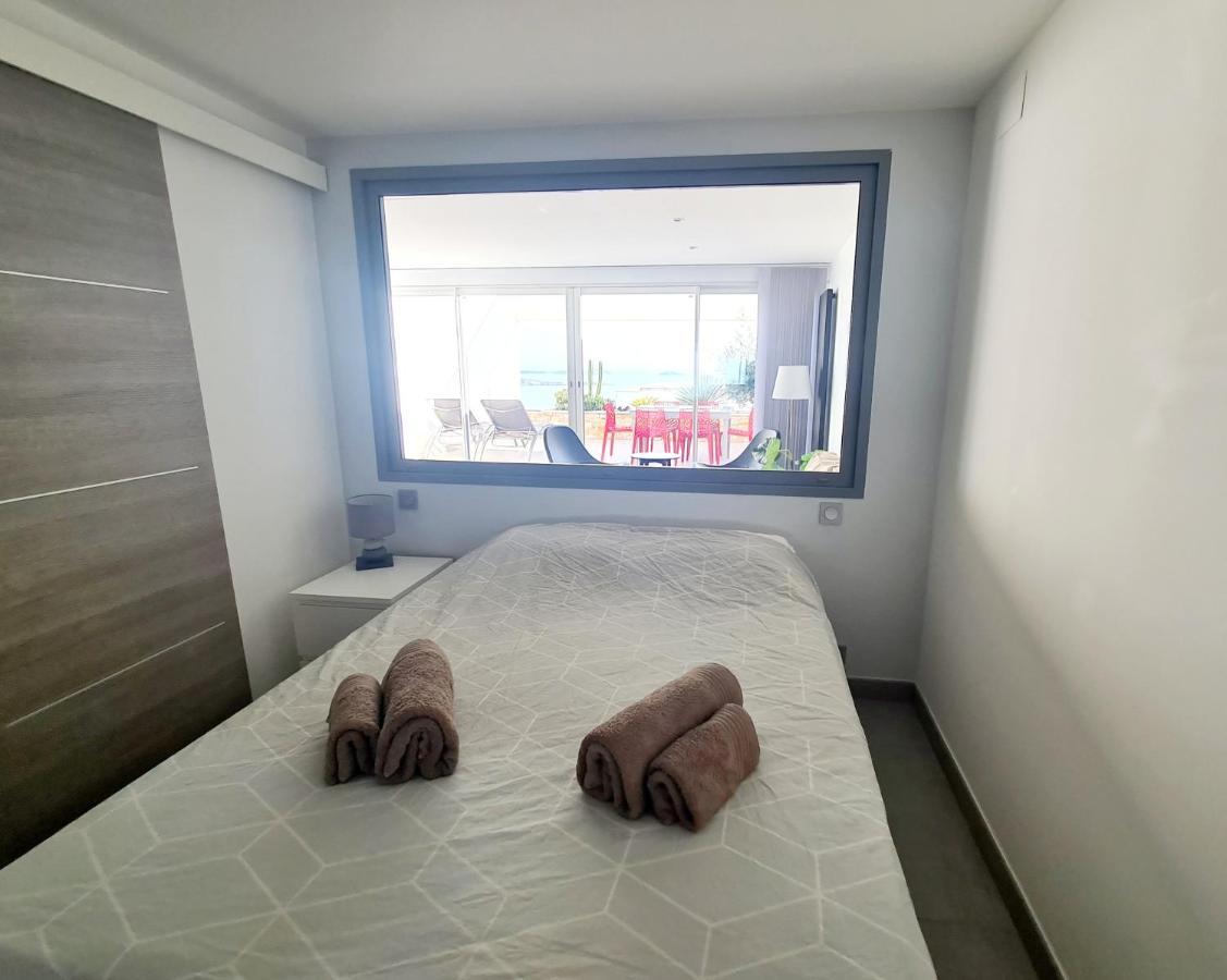 Magnifique Appartement Vue Mer - Grande Terrasse Et Piscine Bandol Esterno foto